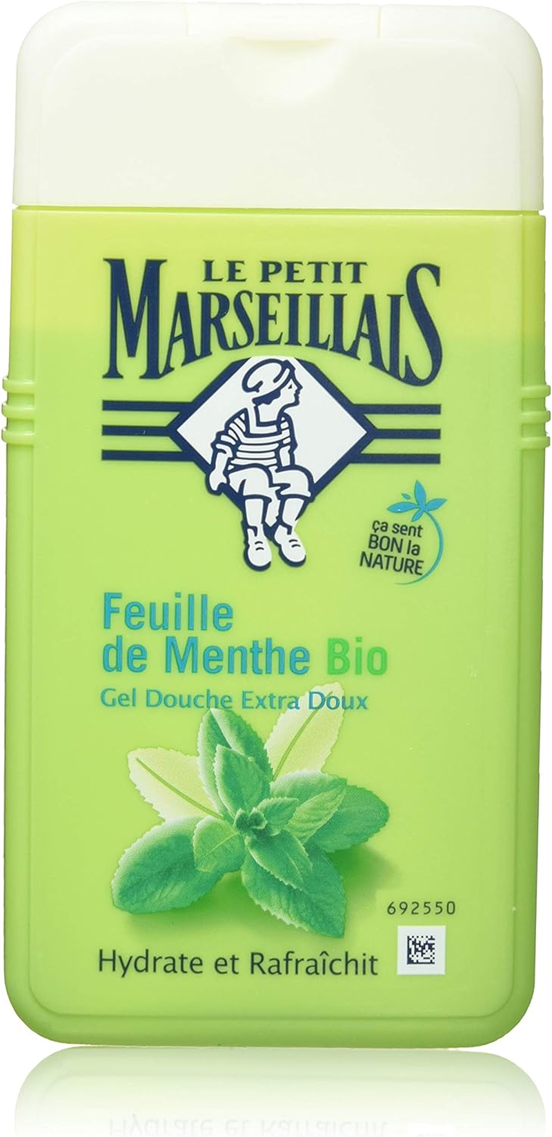 Le Petit Marseillais Mint Leaf Extra Soft Shower Gel 250Ml image number 1