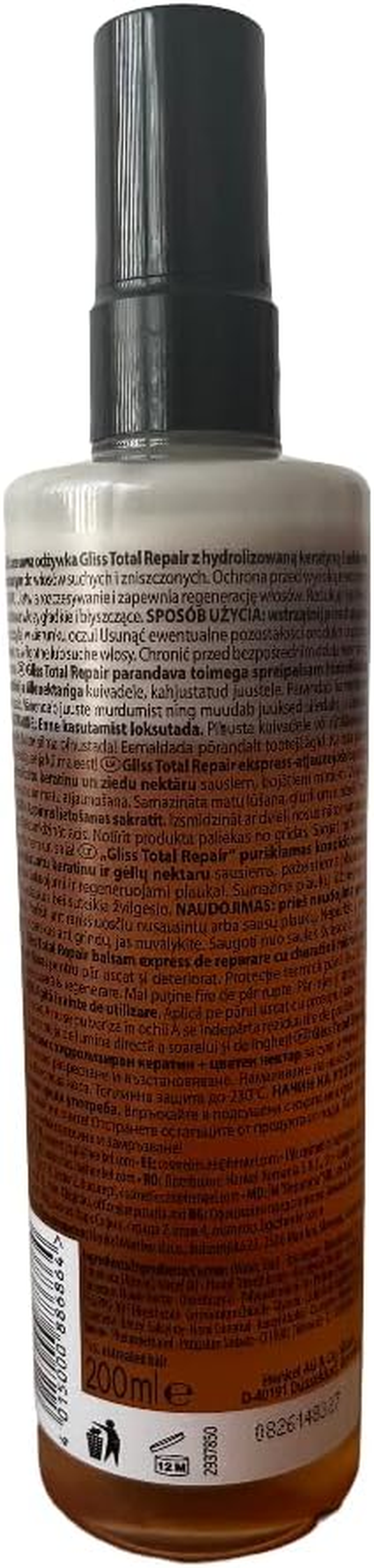 Schwarzkopf Gliss Kur Express Repair Dry Hair Conditioner Total Repair image number 2