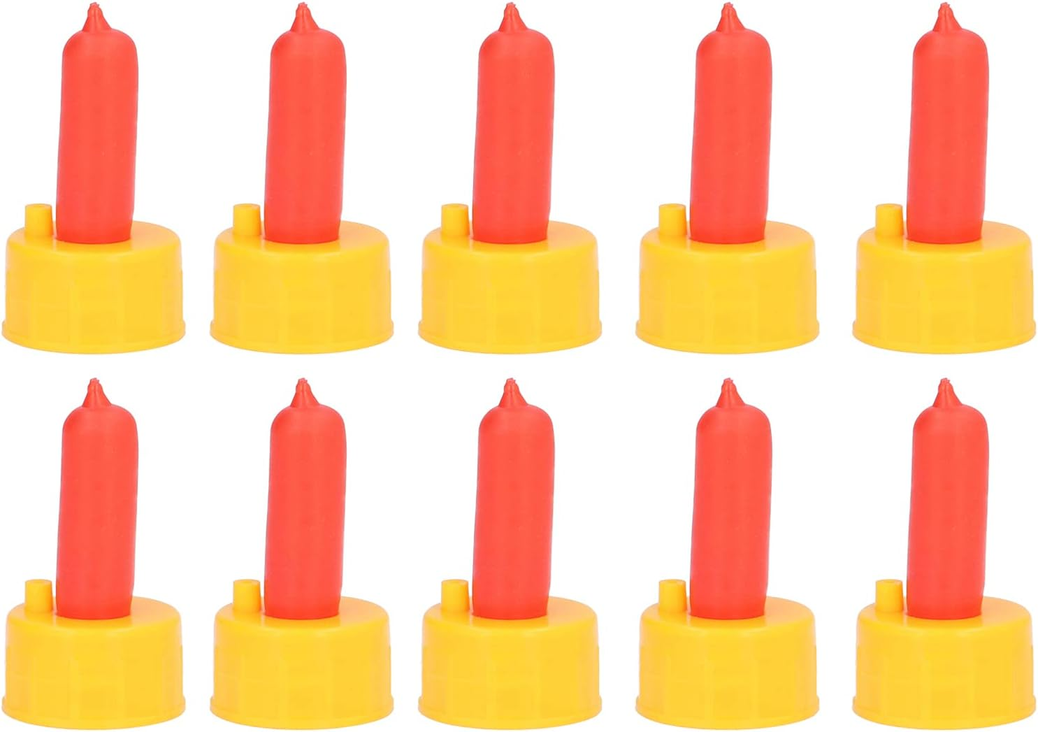 Goat Nursing Nipple, 10Pcs Lamb Milk Drink Feeder Nipple with Silicone Biting Part and Vent Hole for Orphaned Small Animal Feeding Including Dogs Foals and Other image number 6