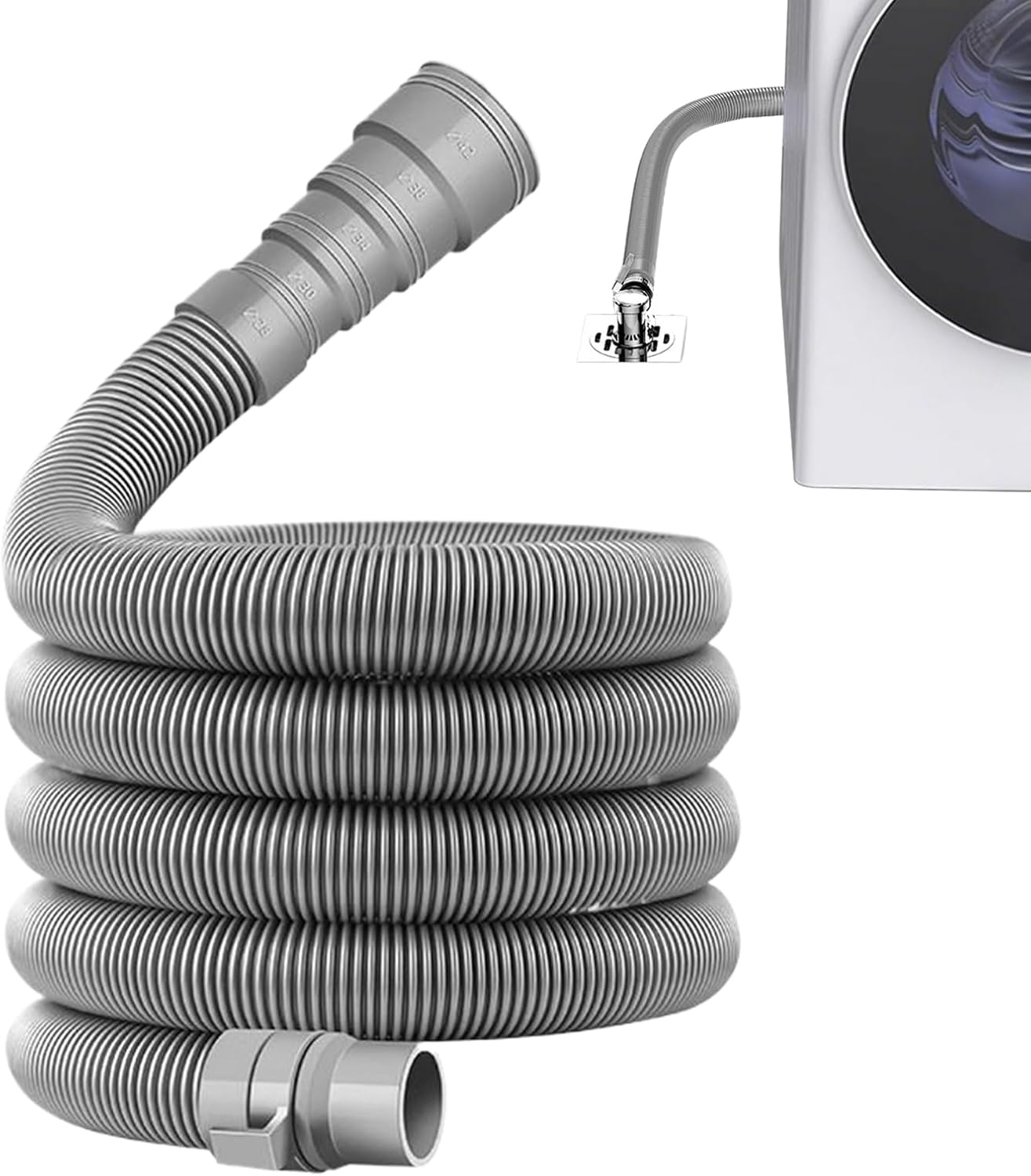 Sewer Hose - Rv Sewage Pipe,Adjustable Foldable Hose Pipe for Travel Vacation Vehicle Camping Holiday Beach Outdoor Repair