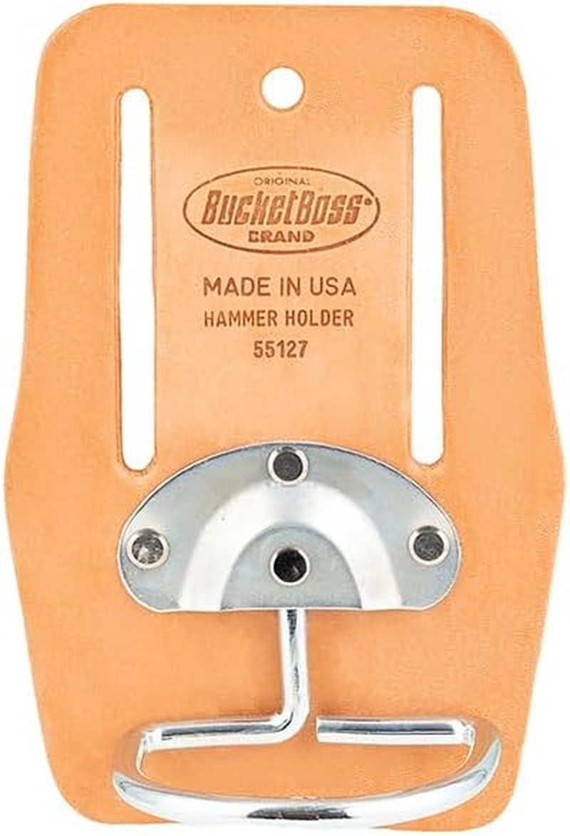 Bucket Boss 55127 Swinging Hammer Holder, Saddle Leather image number 4