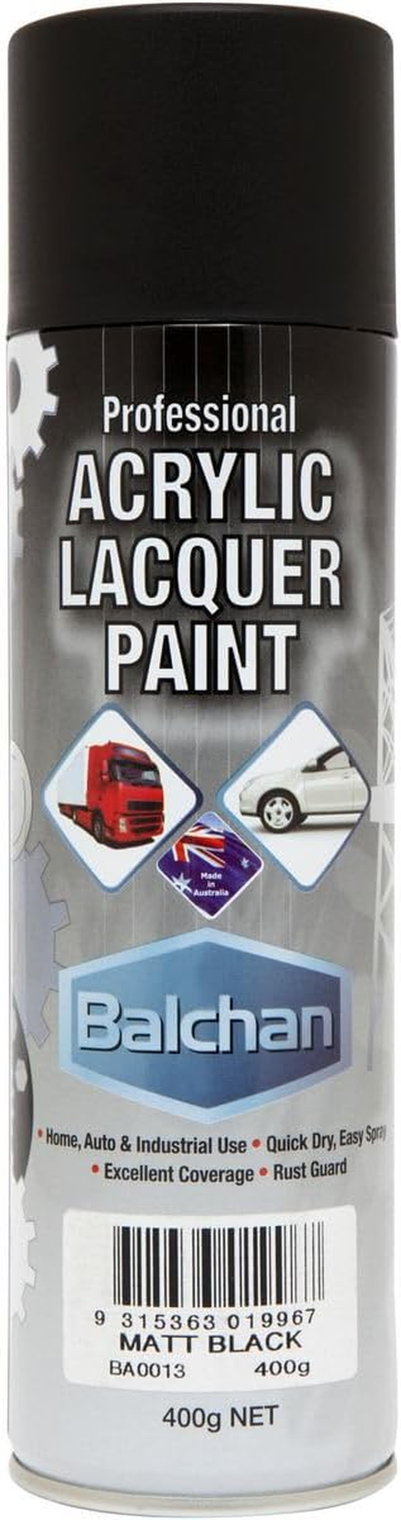 Automotive GMH Paint, Black, 1 Litre image number 2