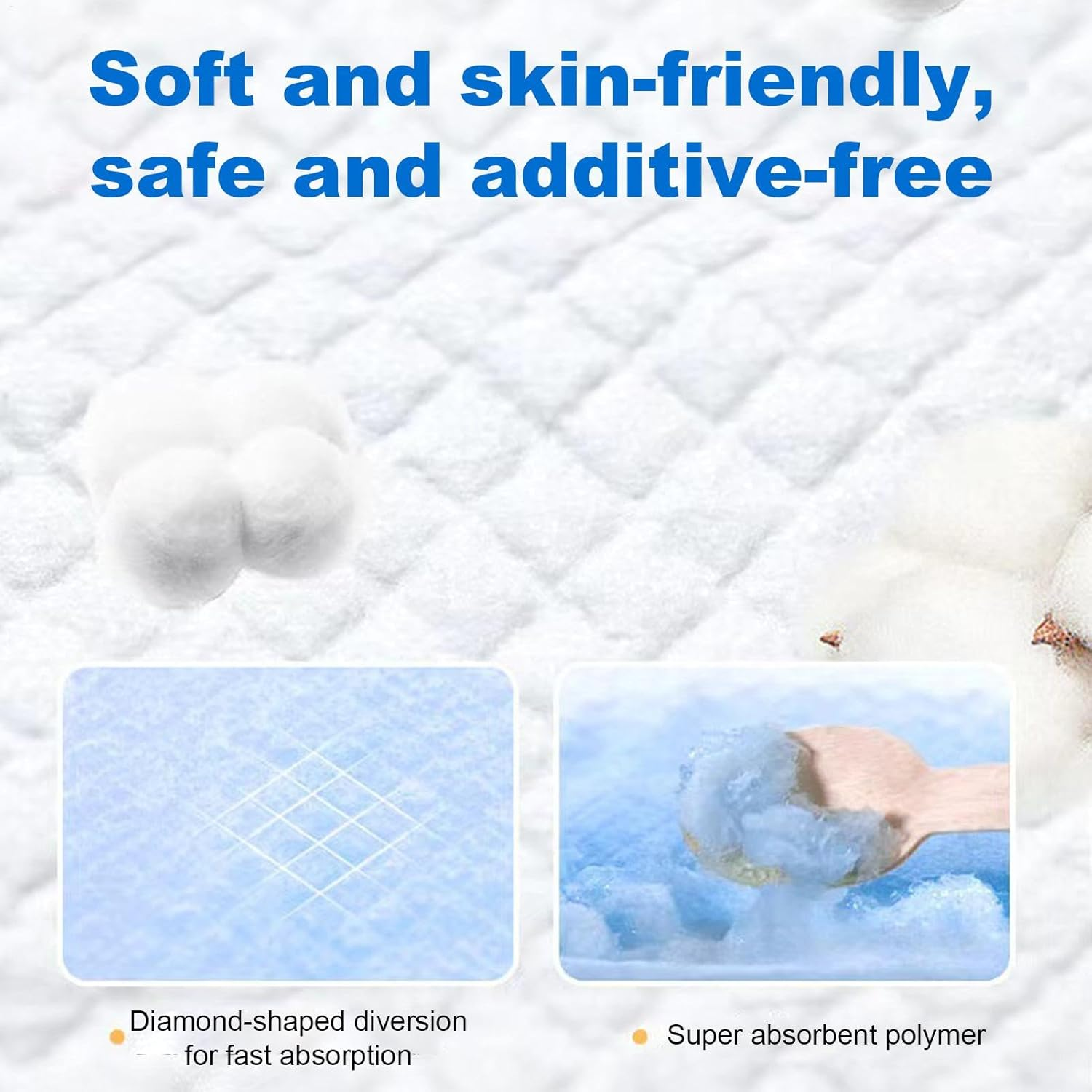 Changing Pad Liners Waterproof - 40X Baby Changing Mat | Heavy Absorbency Reusable Pads, Baby Diaper Change Pad, Waterproof Changing Pad for Girls, Boys, Parents image number 6