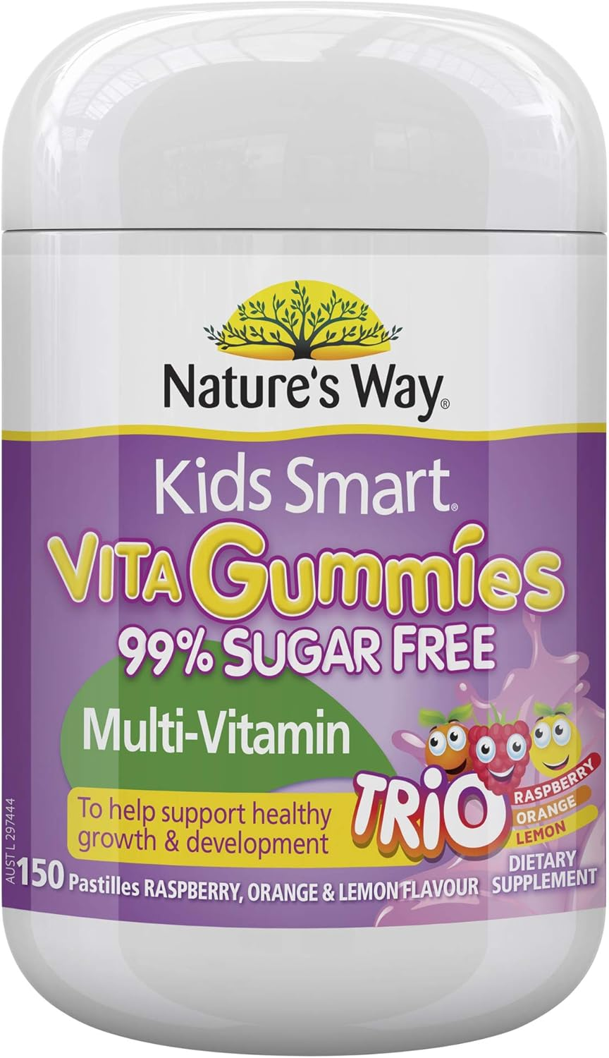 Nature'S Way Kids Smart Vita Sugarfree Multi Trio 75 Gummies image number 3