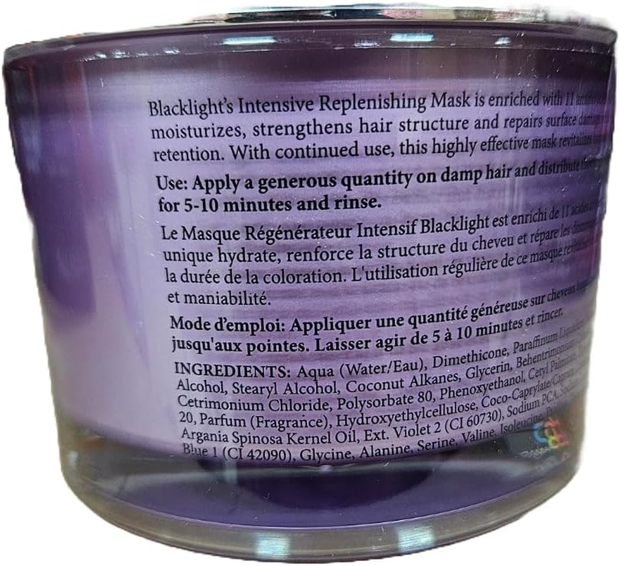 Oligo Professionnel Blacklight Intensive Replenishing Mask 200Ml image number 6