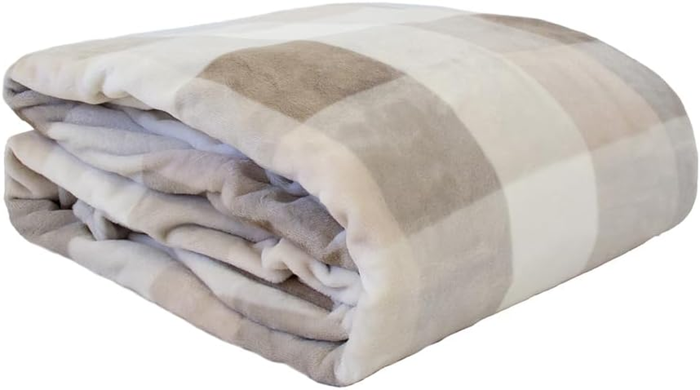 Charlie Ultraplush Blanket Nougat Double/Queen image number 2