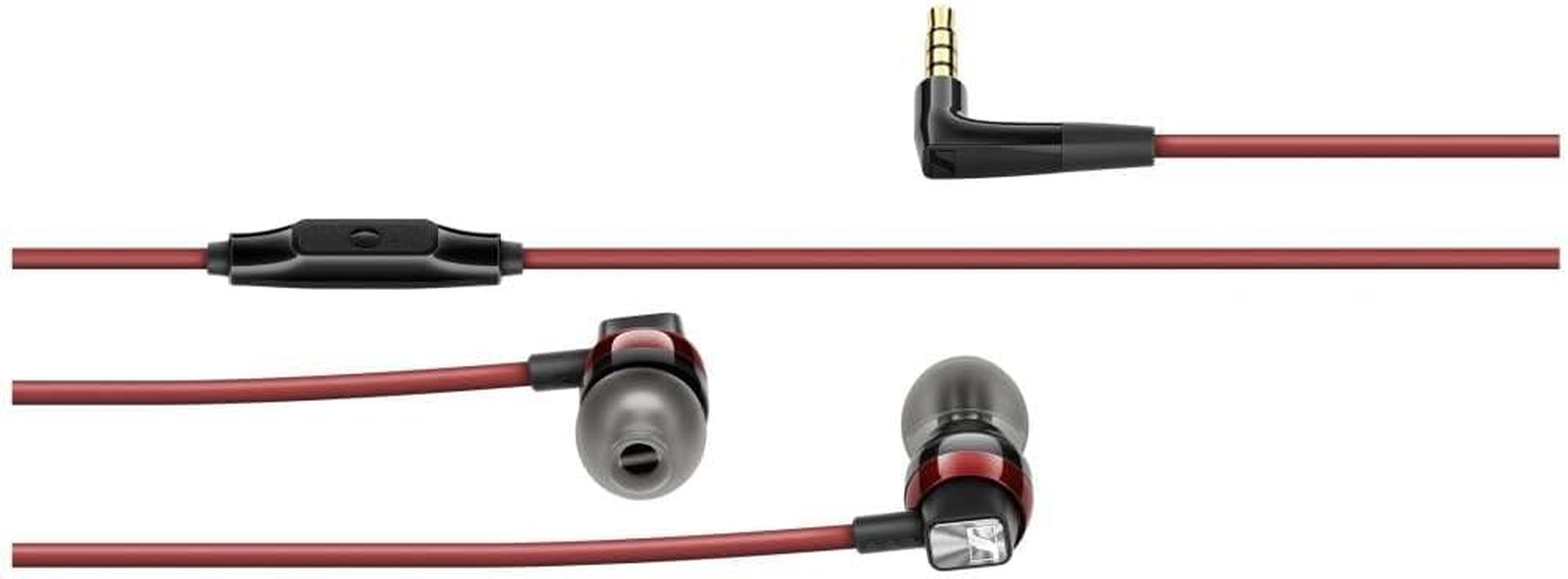 Sennheiser in Ear Headphones CX 300, Red - Black image number 7