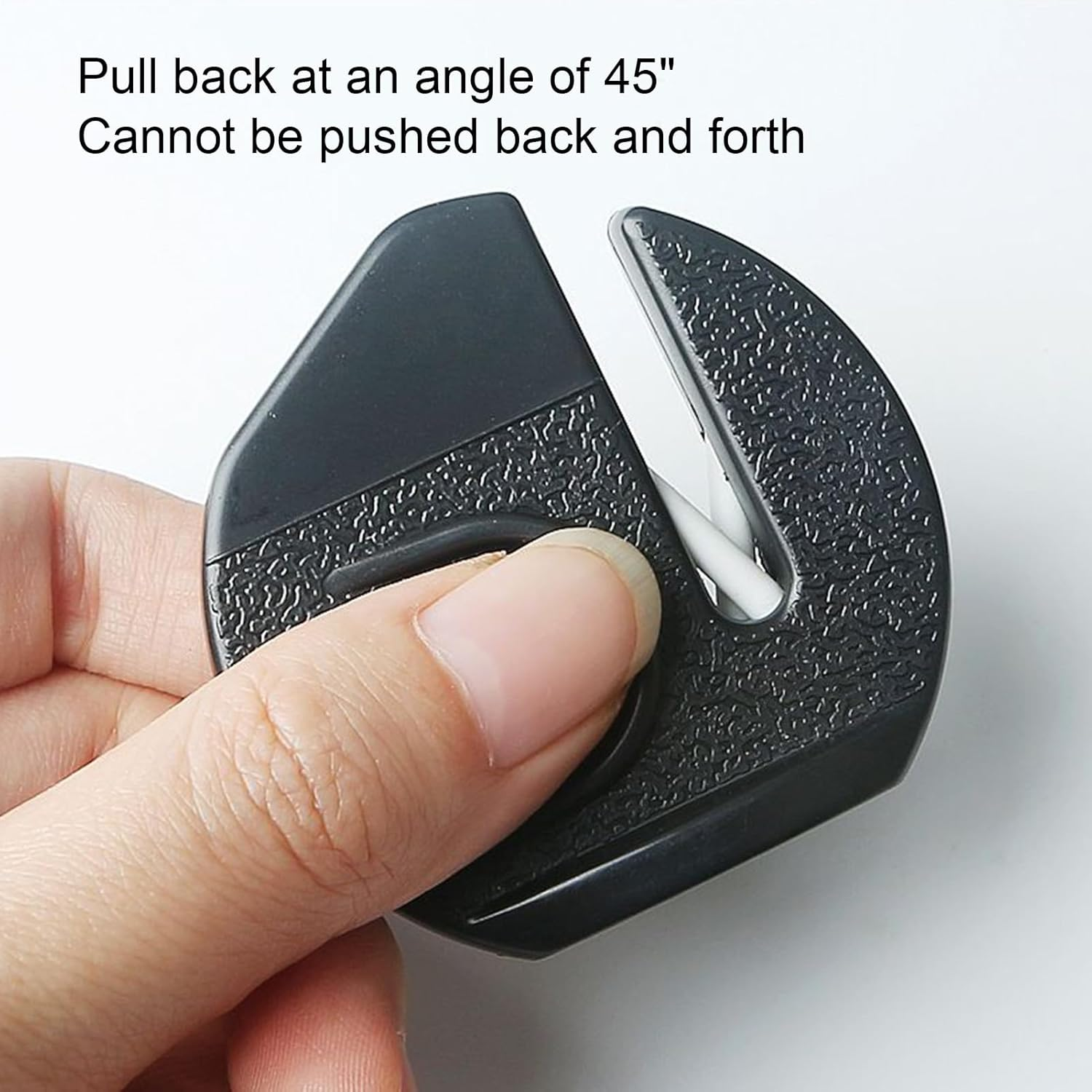 Cutter Sharpener | Mini Cutter Sharpener Whetstone | Household Grinding Tool Gadgets for Scissors Dining Home Kitchen Sharpening image number 4