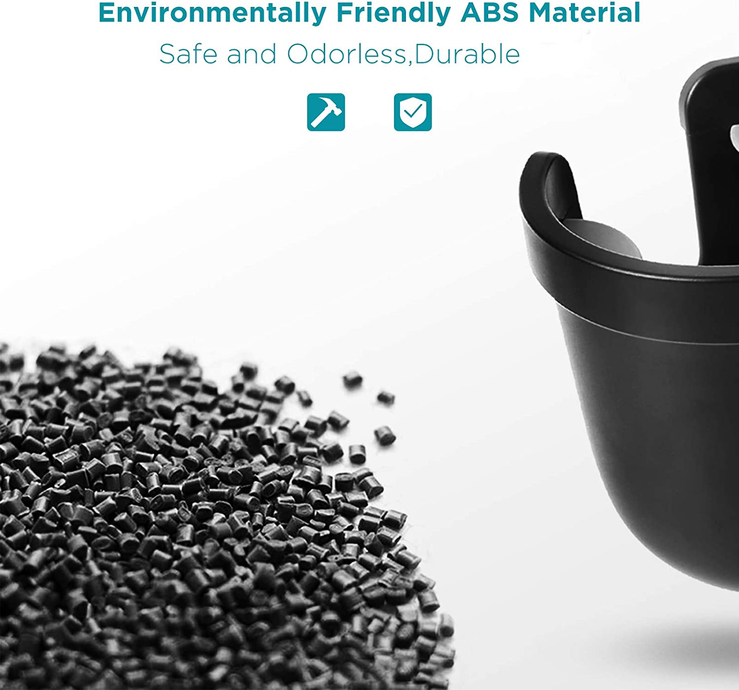 WD&CD Stroller Cup Holder with Phone Holder, Baby Pushchair Cup Holders for Strollers Bike Pushchair Wheelchair - A image number 5