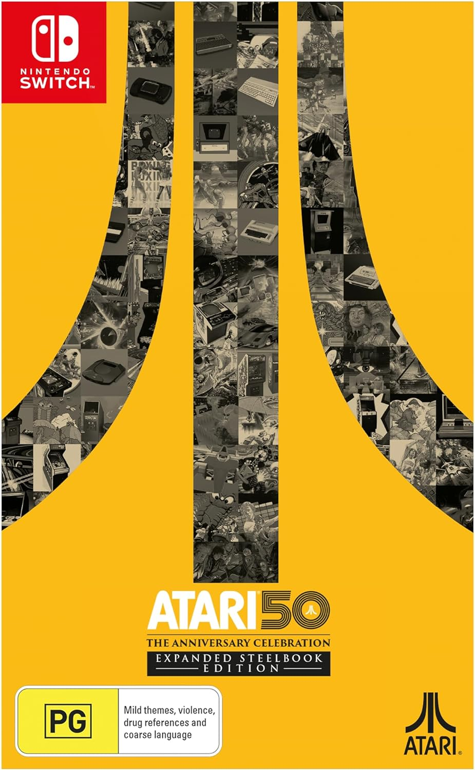 Atari 50: the Anniversary Celebration - Expanded Steelbook Edition - Nintendo Switch image number 3