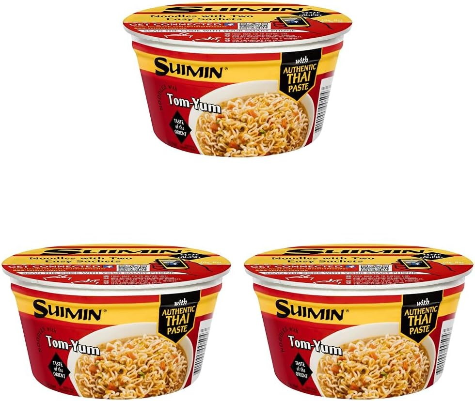 Suimin Suimin Noodle Bowl, 110 G, Tom-Yum