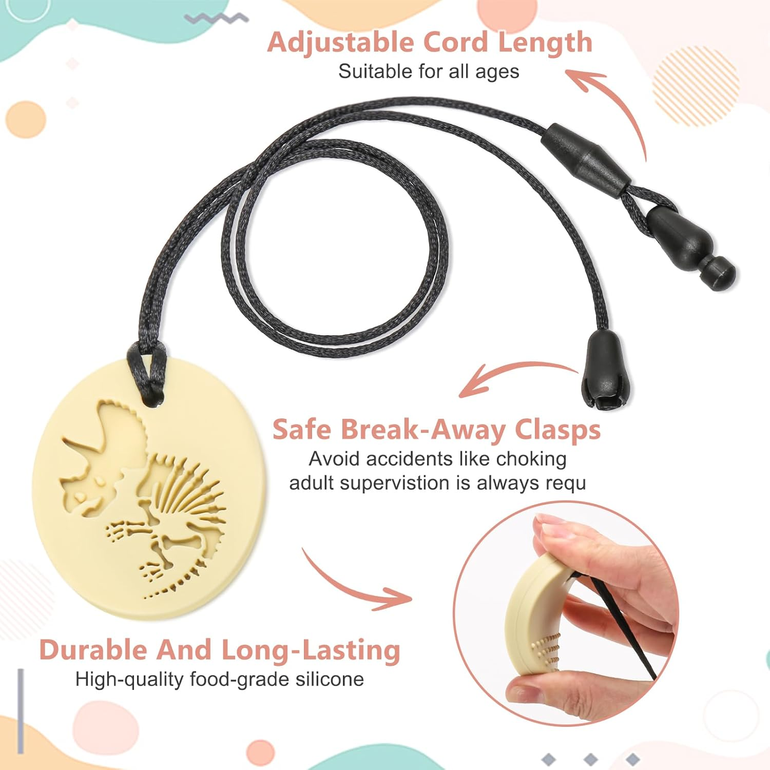 Chew Necklaces F1354-F1355