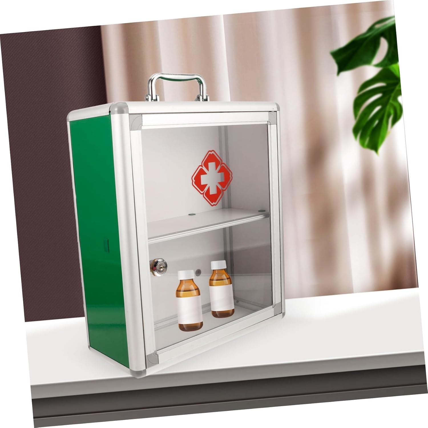 Yardwe Large Capacity Wall Mounted First Aid Box Multi Medicine Cabinet for and Sports Convenient Emergency Storage with Easy Installation image number 3