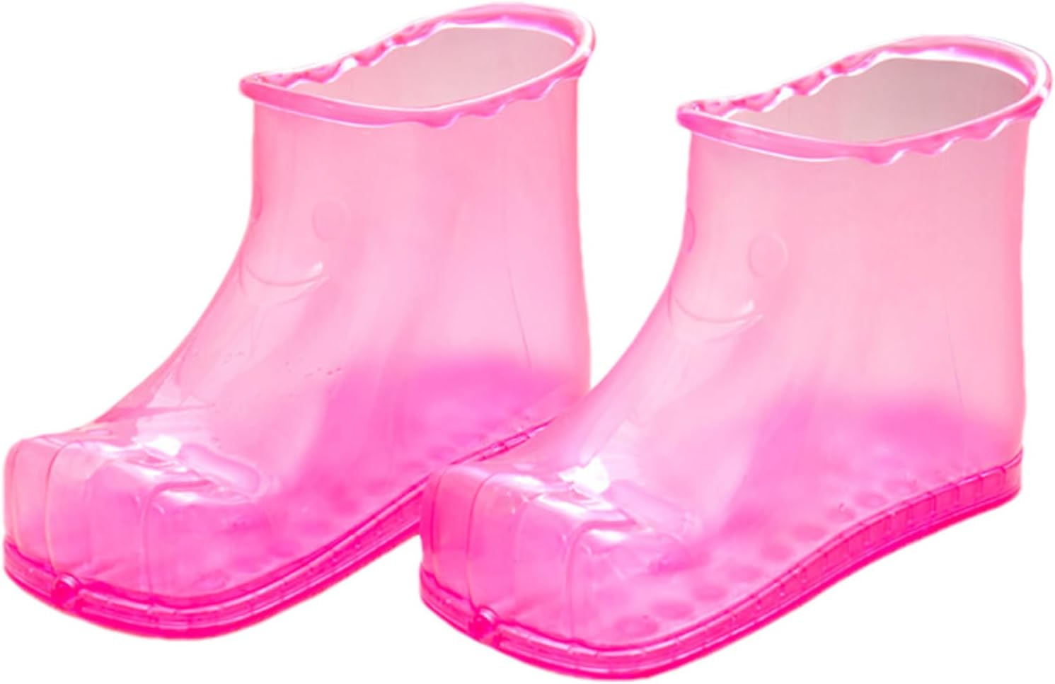 Nail Soaking Boots - Foot Massage Shoes | Portable Foot Soaker | Waterproof Anti-Slip Foots Bath Shoes | Heatproof Colorful Foots Soaker, Portable Spa Shoe for Home Bathroom for Relaxing and Self-Ca