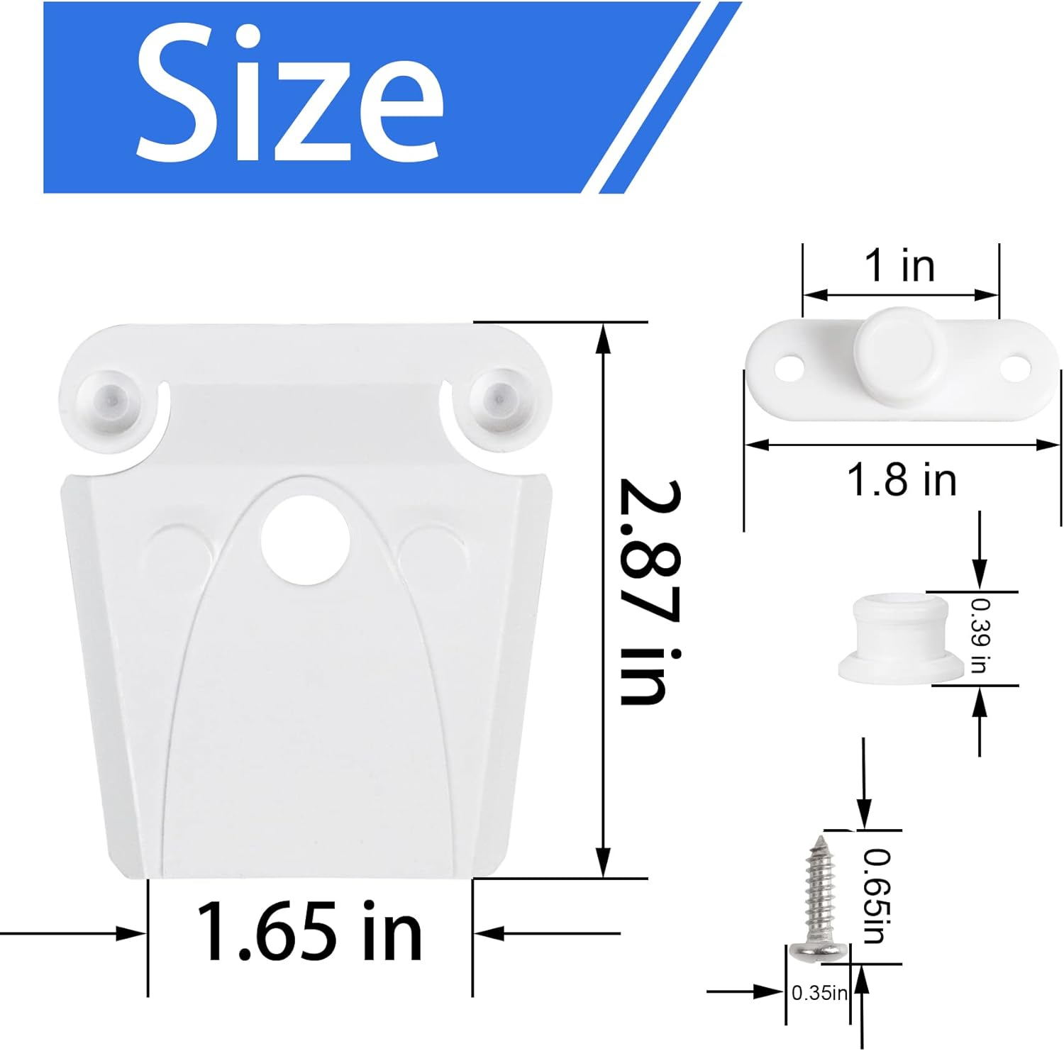 Igloo Cooler Latch Posts and Screws - High Strength Replacement Kit, Set of 2 image number 4