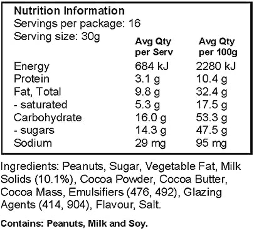Joe'S Food Co. Chocolate Coated Peanuts 500G image number 3