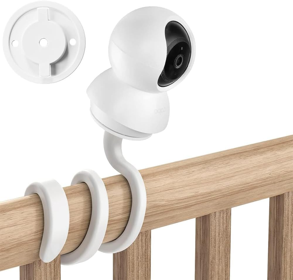 Flexible Monitor Mount Compatible with Tp-Link Tapo C200/C210/C220/C225, Kasa Security Camera EC70/EC71/KC410S, Easy to Install, without Tools