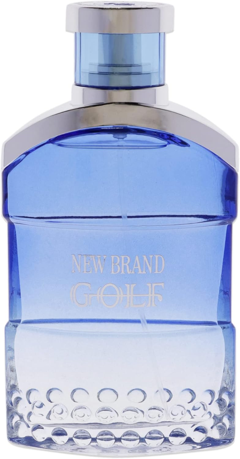 New Brand Golf Blue for Men 3.3 Oz EDT Spray image number 3