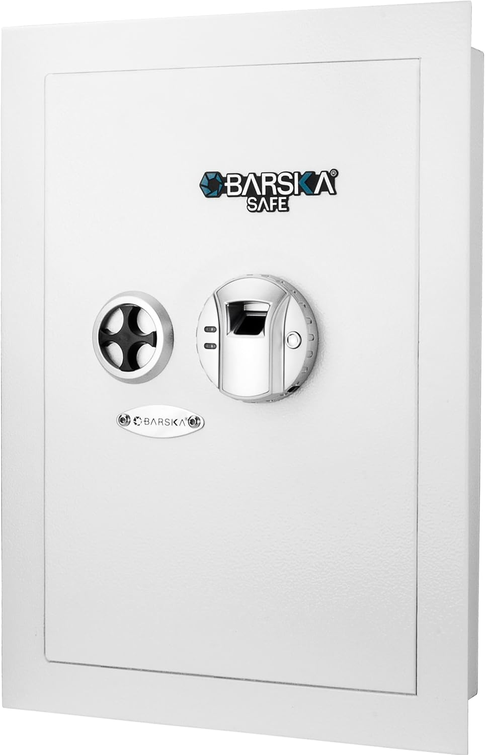 Barska Biometric Fingerprint Security Wall Safe 0.52 Cubic Ft image number 2