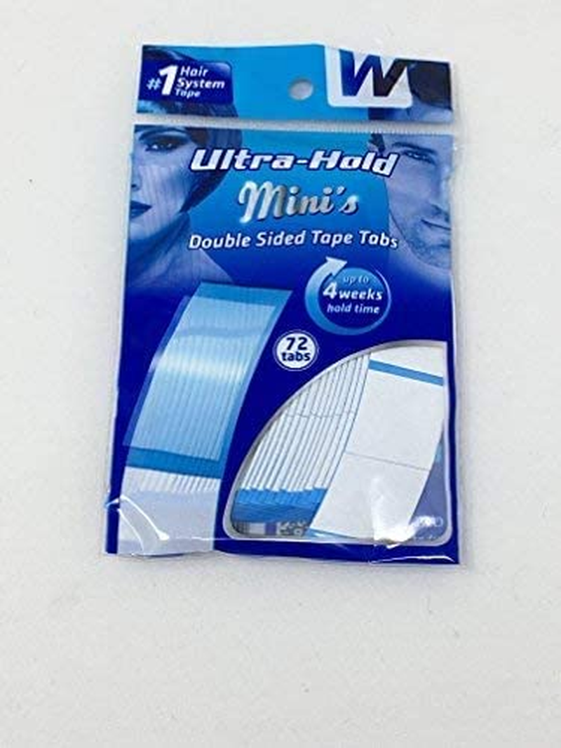 Ultra Hold Mini Tabs Tape 3 Packs of 72 = 216 Tabs (Package May Vary)