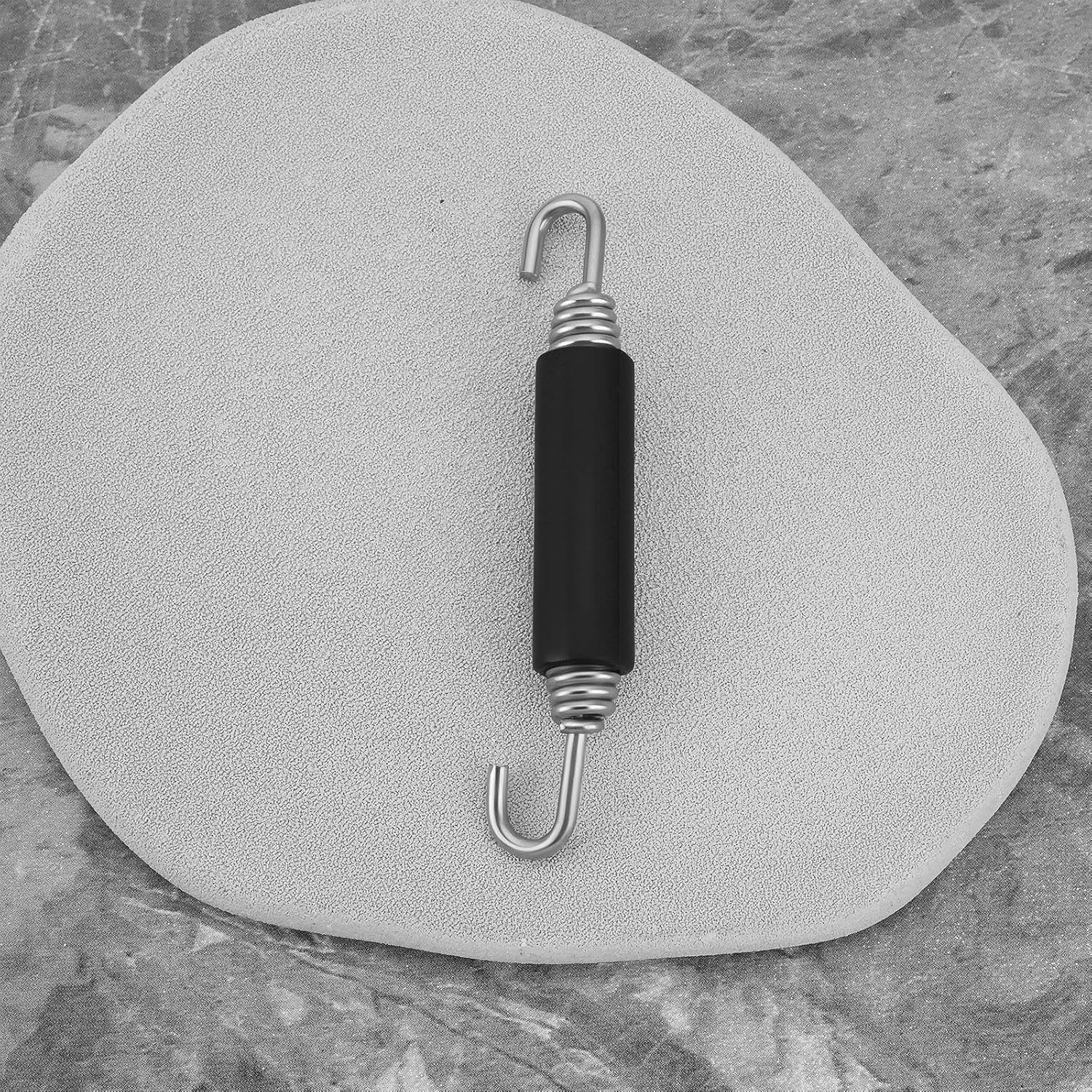 Briny River 2PCS Motorcycle Exhaust Expansion Springs 8.5Cm Motorbike Exhaust Tension Spring for Motorcycle Scooter - 1X Spring, 1X Spring Hook image number 2