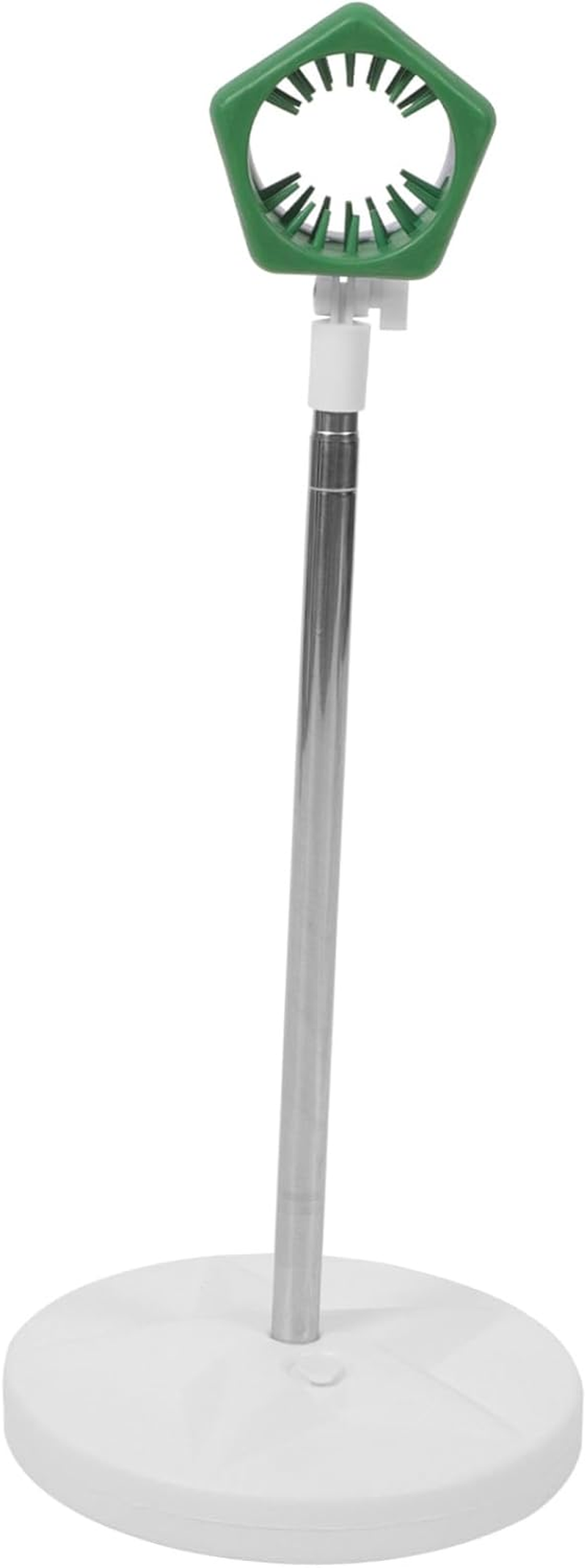 Gatuida Hands-Free Blow Dryer Stand Holder Adjustable 50-106Cm Vertical Hair Dryer Rack Floor Storage for Bathroom and Salon Use Flexible Green image number 1