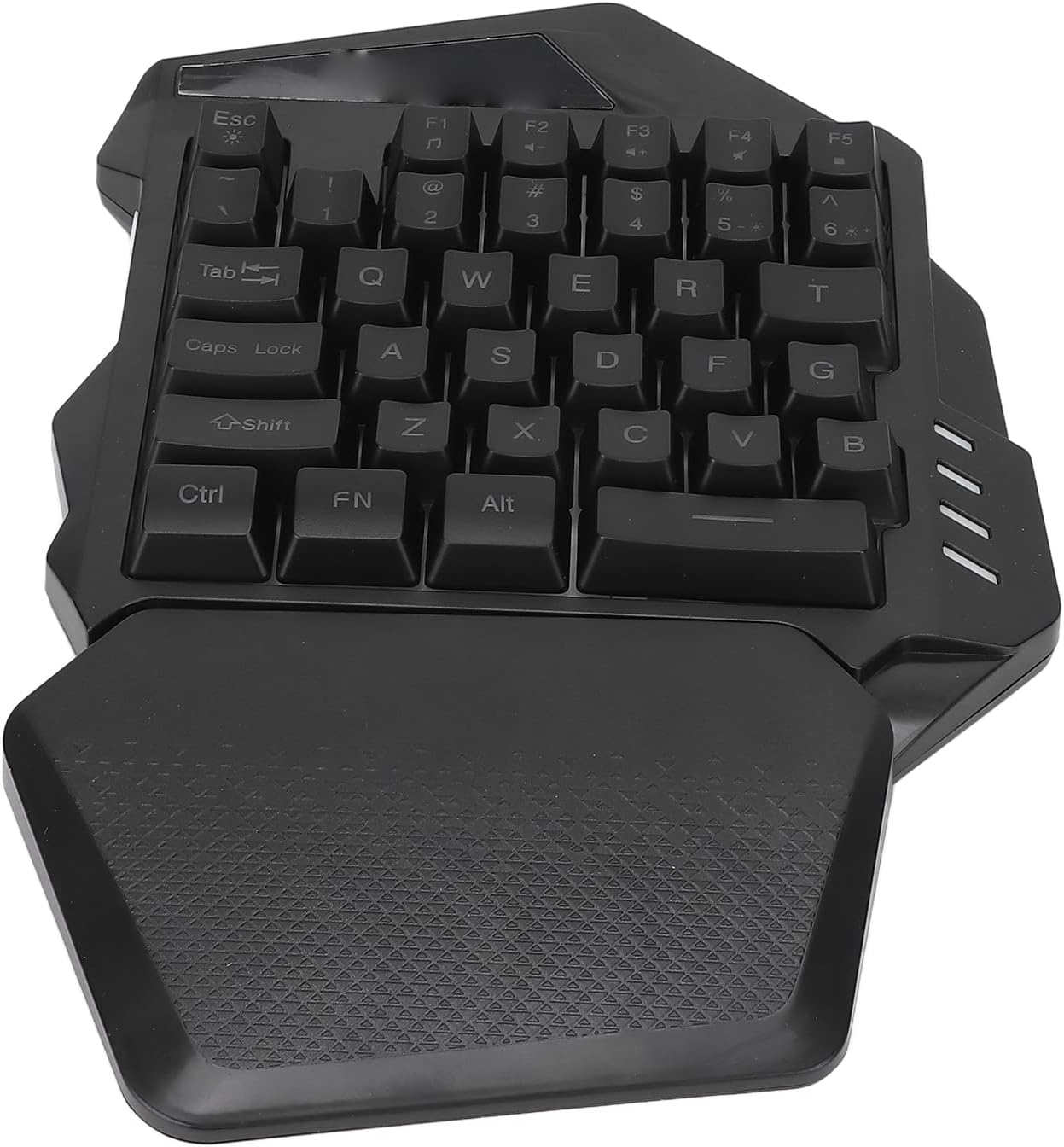 One-Handed RGB Gaming Keyboard,2.4G Wireless Gaming Keypad,Mechanical Feel Gaming Keyboard Left-Hand,Portable 35 Keys,For Xp,For 7/10 image number 2