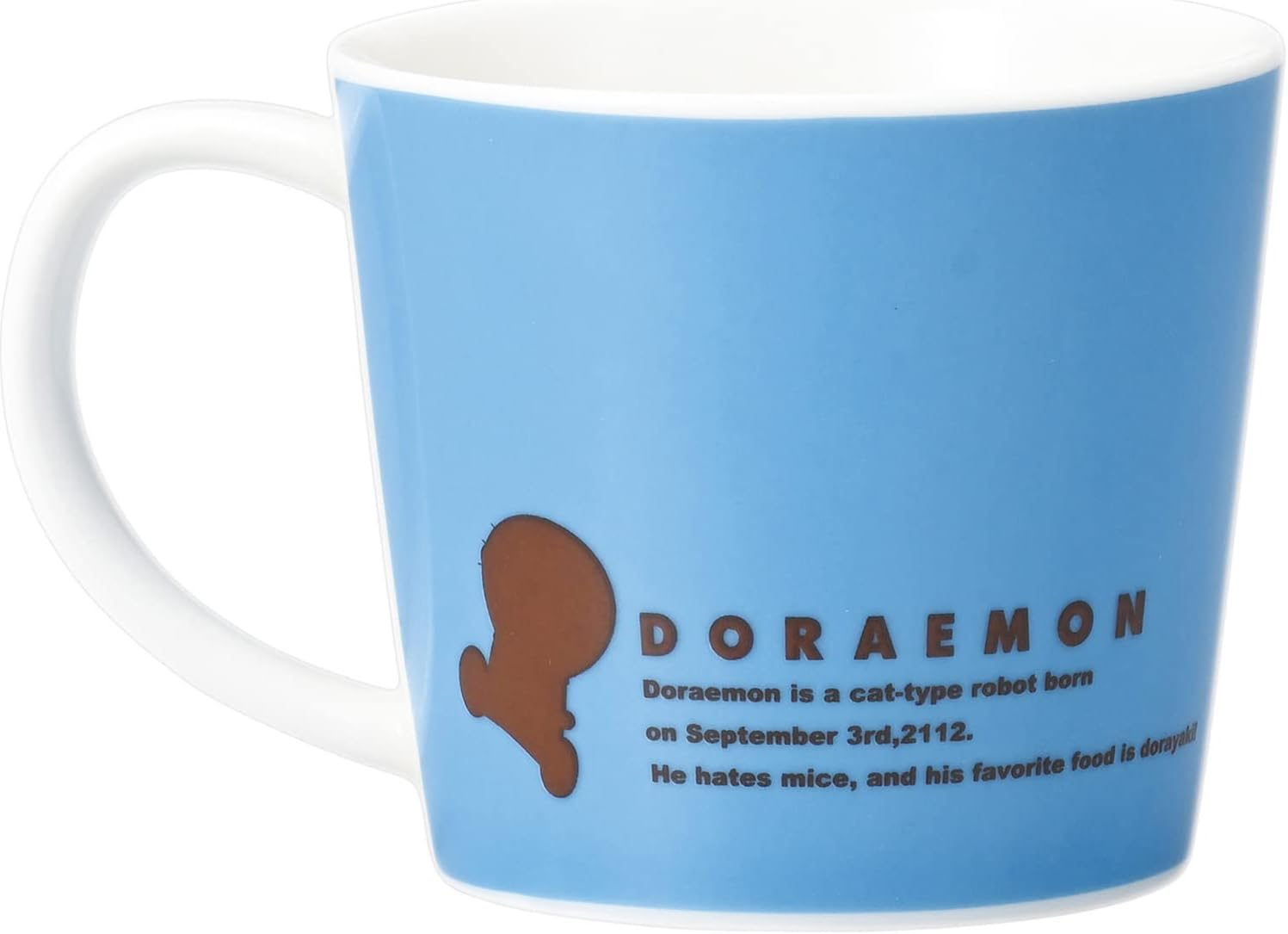 Kaneshotouki 070120 Doraemon Mug, New Face Mug, Size M, Approx. 9.5 Fl Oz (280 Ml), Made in Japan image number 3