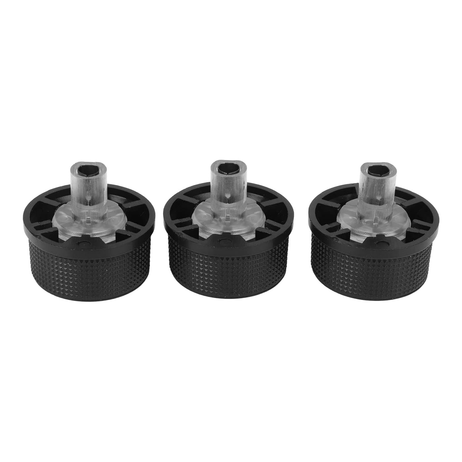 3PCS AC Temperature Control Knob Replacement for 1500 2500 3500Direct Fit OEM 84793085 84141127ABS Plastic Knob Switch for Adjustments image number 1