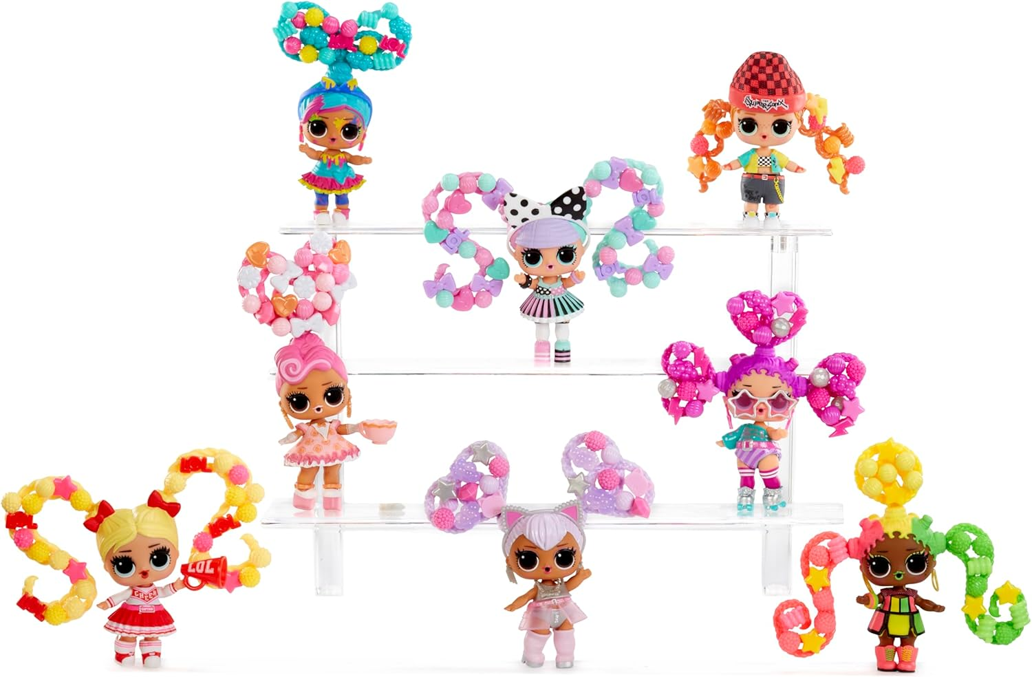 L.O.L. Surprise! Hair Beads Tots - Collectible Doll with 60+ Hair Beads - Hair Beads Doll with DIY Hairstyles - Suitable for Girls and Boys Ages 4+ image number 4