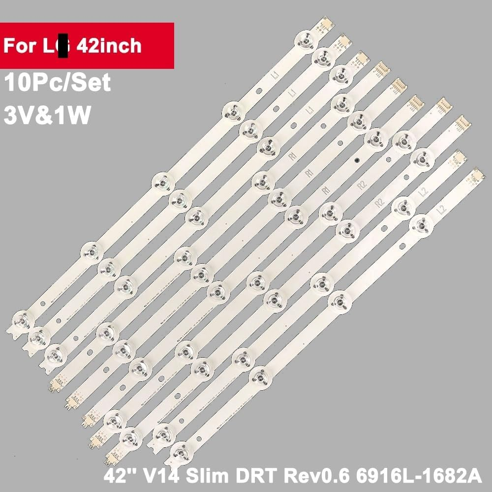 LED Bar Backlight for 42" TV 42LB700V 42LB730V 42LB731V 42LB720V 42LB670V 42LB671V 42LB673V 42LB675V 42LB677V 42LB679V image number 3