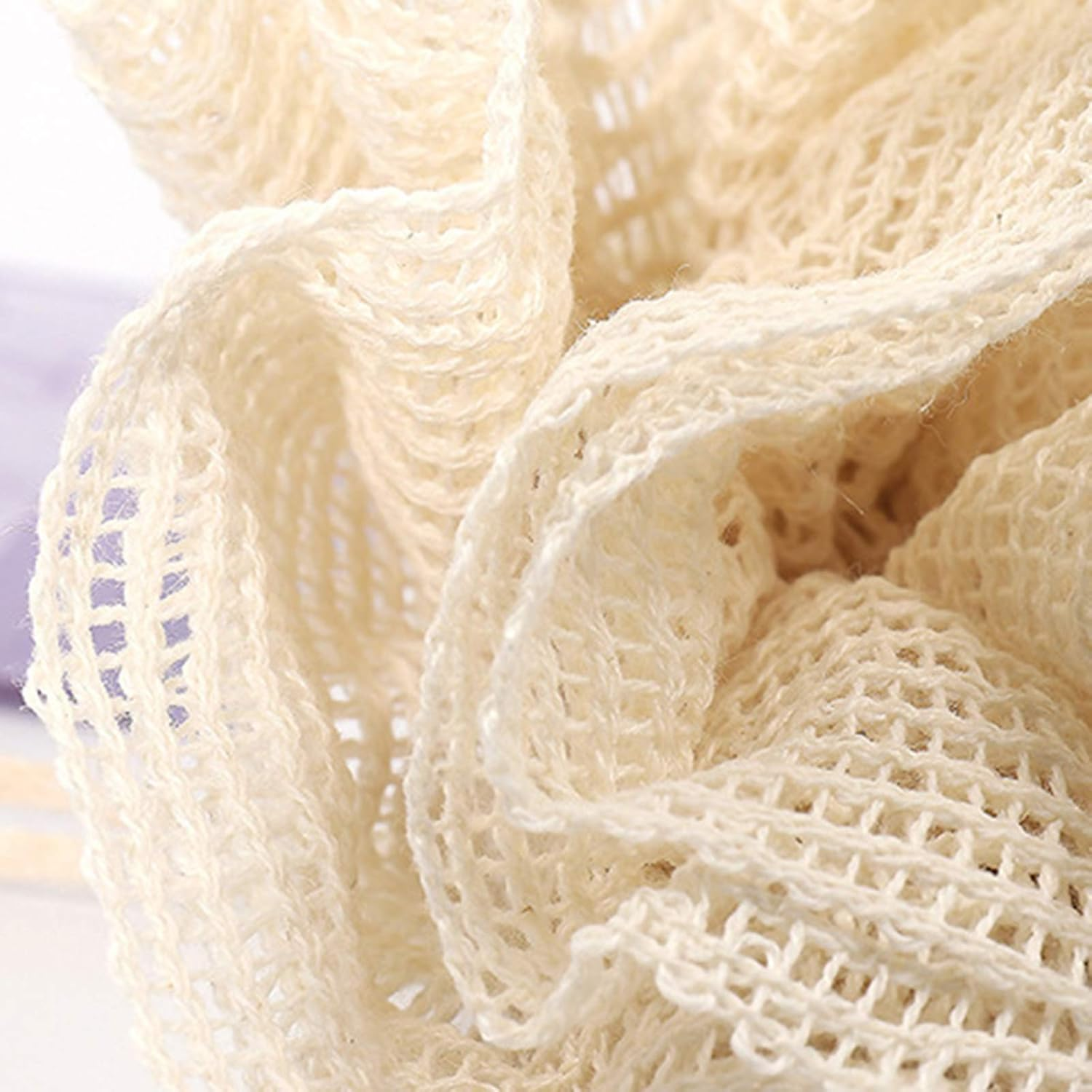 Sisal Bath Shower H Sponge Mesh Pouf Luffa Puff Scrubber image number 5