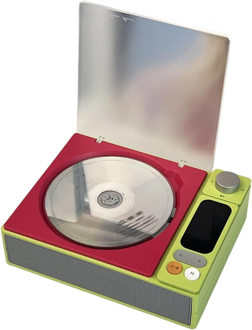 Oxtxuzdm Portable Hifi Music Player with Multiformat Supports & Built-In Speakers Durables ABS Design for Travel Home Office Portable Cds Player for Travel image number 6