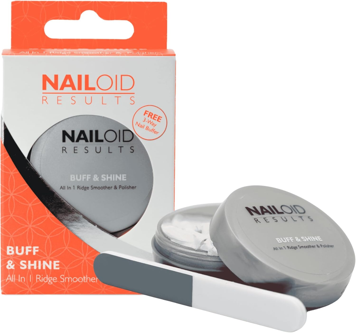 NAILOID Buff & Shine Nail Care Kit 15G image number 2