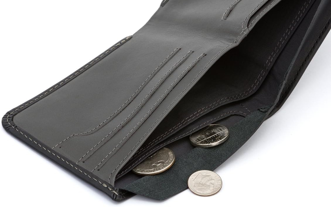 Bellroy Hide & Seek Wallet (Slim Leather Bifold Design, RFID Blocking, Holds 5&ndash;12 Cards with a Hidden Section) - Black - Everglade image number 2