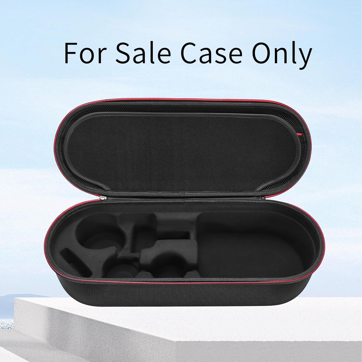 RLSOCO Case for Supersonic Hair Dryer, Supersonic Professional Storage Case, Holds Hair Dryer and Complete Attachments - Black (Cover Only)