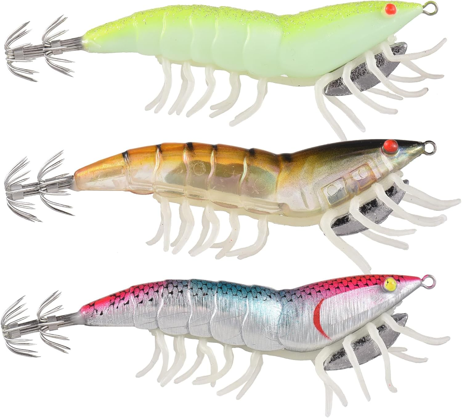 Namolit Hybrid Shrimp EGI Lure 115Mm/20G for Fishing Squid Jigs Cuttlefish Wobbler Leurre Octopus Calamar Hard Lure Tackle image number 4