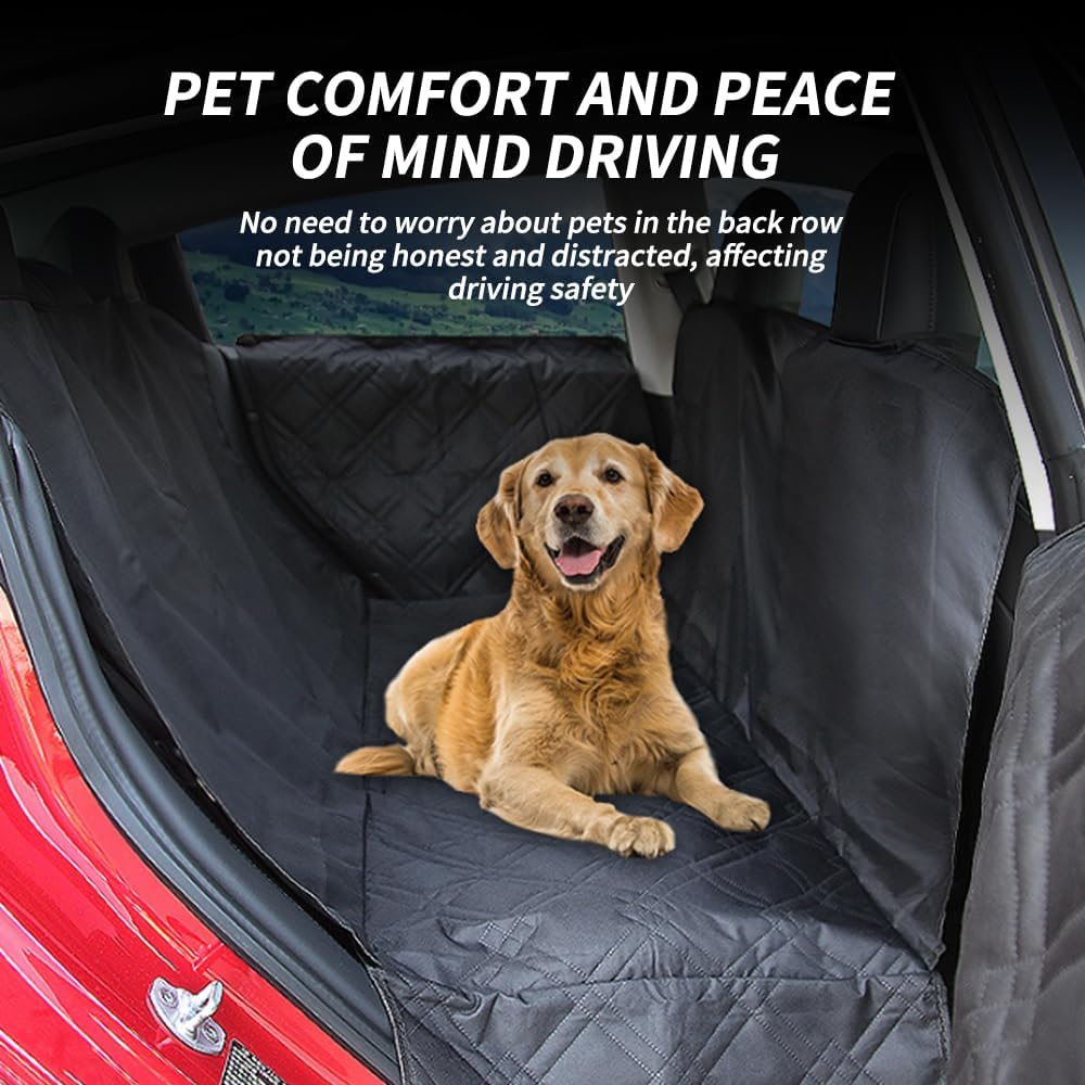 KKTR-CAR Dog SEAT Covers Back SEAT Covers PET MATS for Tesla Model 3-100% image number 2