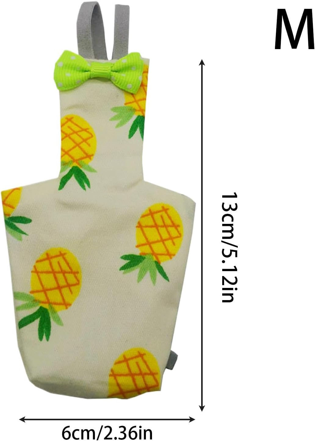 Hkuoeue Pigeon Bird Diaper | Clothes Reusable Washable Parrot Diaper | 2X Training Nappy Pet Supplies, Soft Liners Leak-Proof for Parakeet Cockatiel Macaw Pigeon image number 1