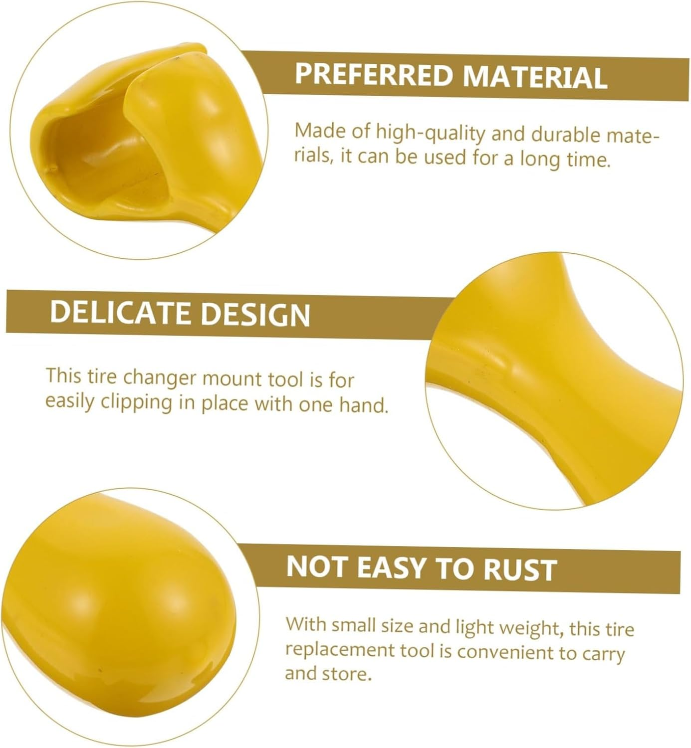 LOORGVEL Motorcycle Bead Keeper Tire Change Tool Rubber Coated Sturdy Design for Easy Tire Removal and Repair Efficient Motorcycle Maintenance Equipment for Riders image number 3