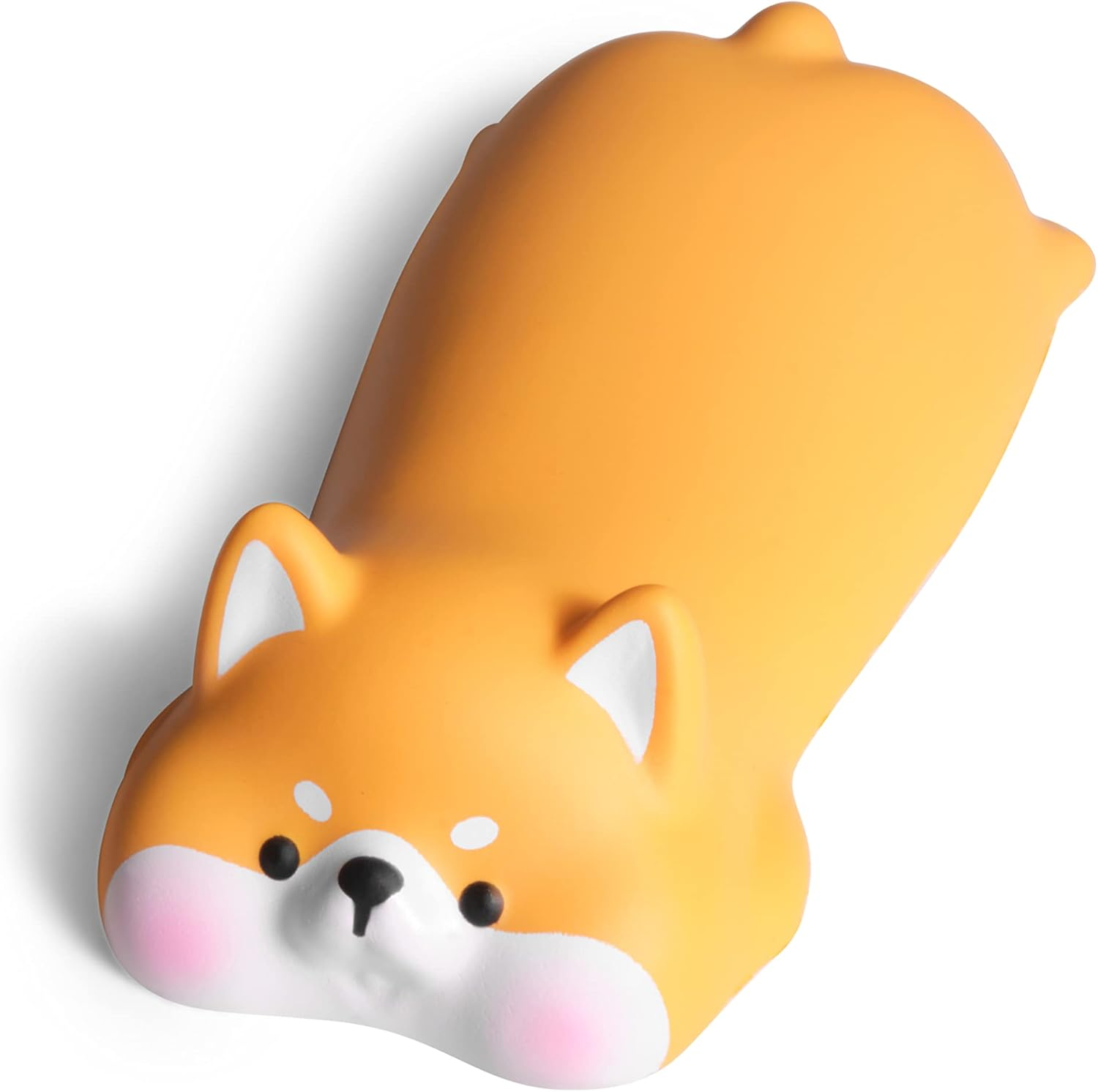 Cityhermit Cute Wrist Rest Support for Mouse Computer Arm Desk Ergonomic Kawaii Office Supplies Slow Rising PU Pad (Pink Pig-2Pcs) 5X2.56Inch (JL-D1152) image number 1