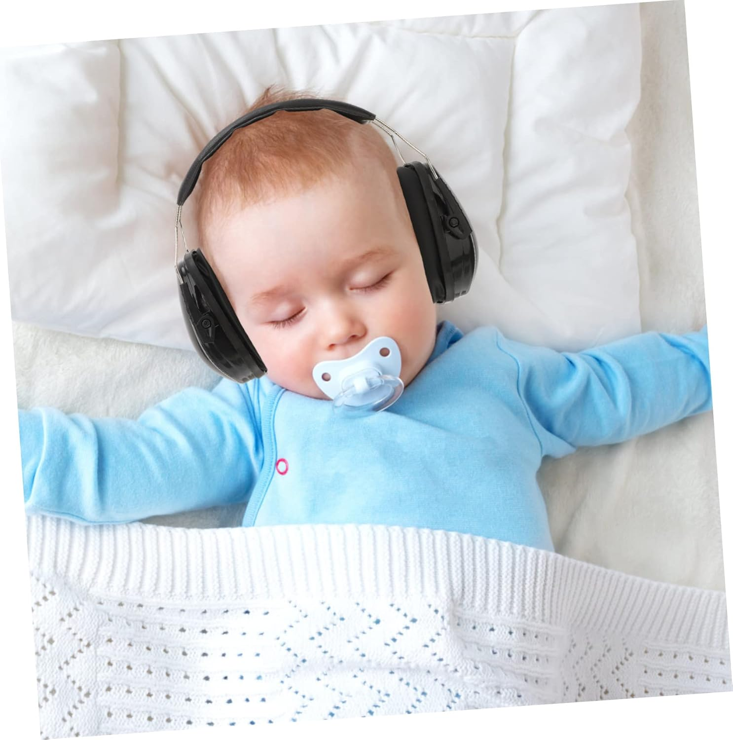 OSALADI Noise Canceling Headphones Headphones Noise Cancelling Vibes Soundproof Snug Hat Protection Quiet Ear Proof Headphones Headphones Babies Black Abs