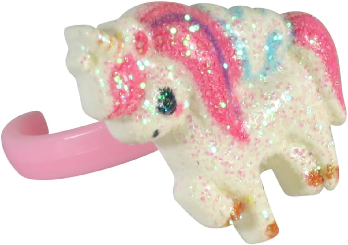 MIKI Unicorn Lip Gloss with Ring Set