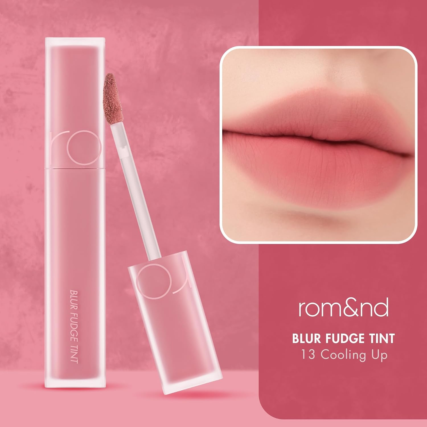 Romand Blur Fudge Lip Tint 5 G, No.13 Cooling Up - Cooling Up image number 2