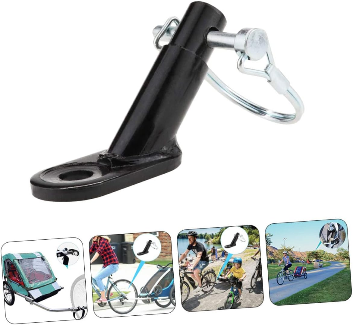 Yardwe Bike Trailer Accessory Resistant Hitch for Bike Trailer Traction Head