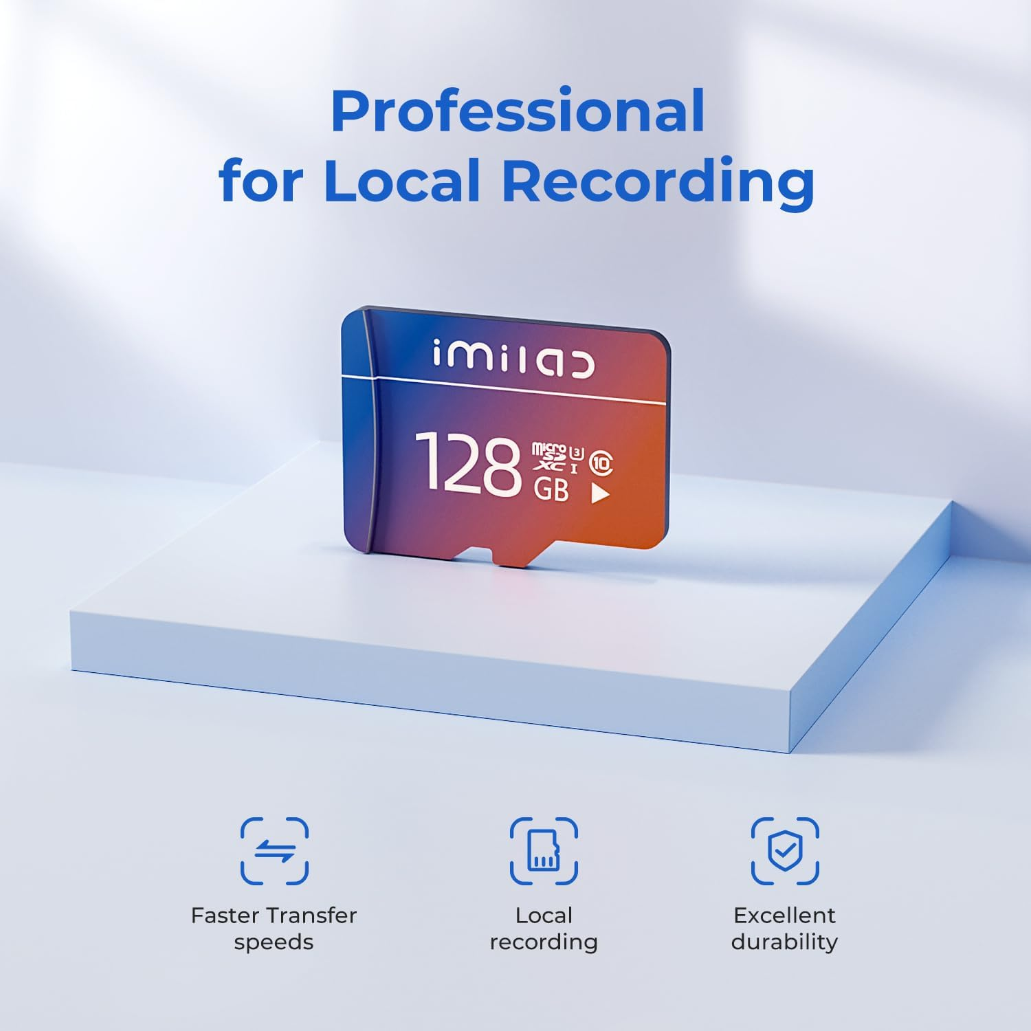 IMILAB Microsdxc UHS-I Memory Card, U3, A2, V30, Class 10, Micro SD Card Compatible with IMILAB Security Camera (128, GB) image number 5