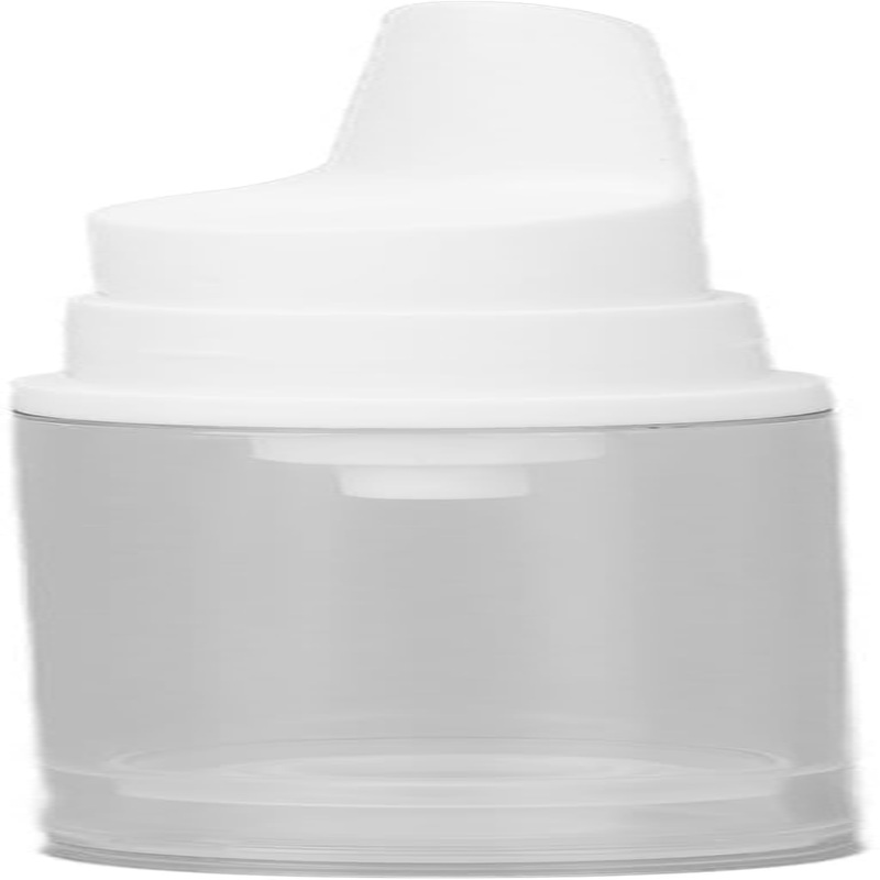 5Pcs Duckbill Nozzle Vacuum Pump Bottle Clear Refillable Travel Dispenser Container for Eye Cream Lotion 10Ml image number 4