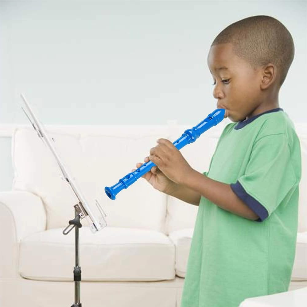 Poemtian Soprano Recorder Beginners 8-Hole Recorder Kids Flute Music Recorder Instrument German Style Treble Flute image number 2