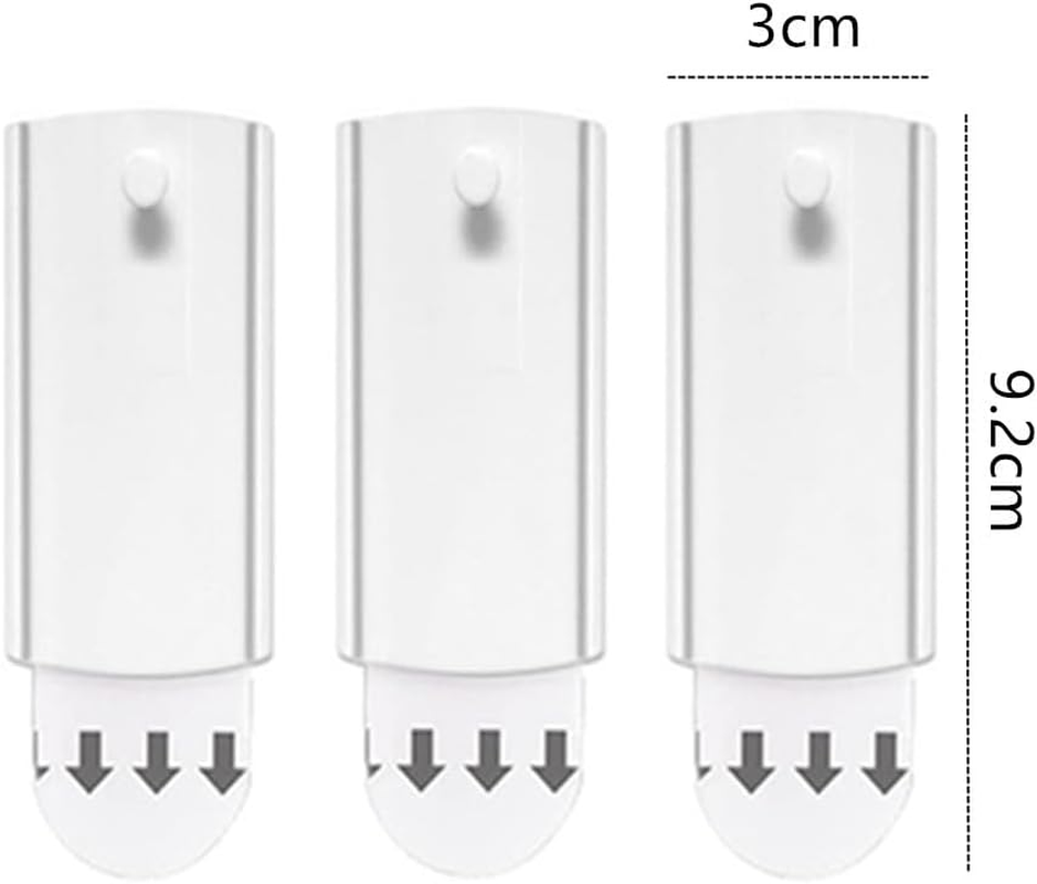 10 Pcs Large Universal Frame Hanger, Wanfoou Picture Hangers, Invisible Adhesive Picture Hanger , Damage Free Picture Hanging Hooks, Durable, No Nails