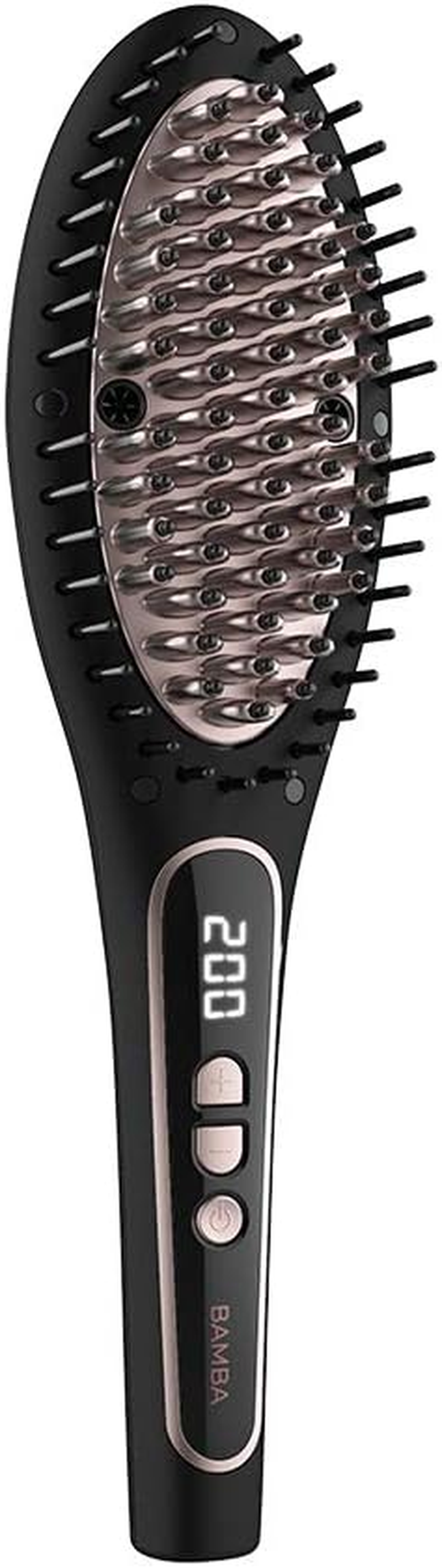 Cecotec Smoothing Brush Bamba Instantcare 900 Perfectbrush. Adjustable Temperature 140-220&ordm;c, Keratin and Argan Oil Coating, Real Ion Generator